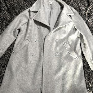 Time & Tru light gray peacoat size XL